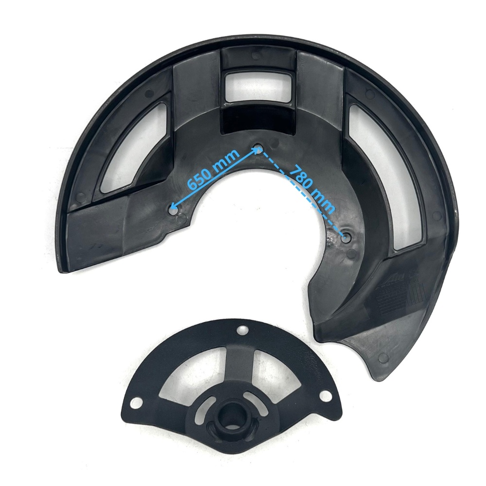 Protector de disco y soporte de freno delantero para pit bike-motosapollo.com